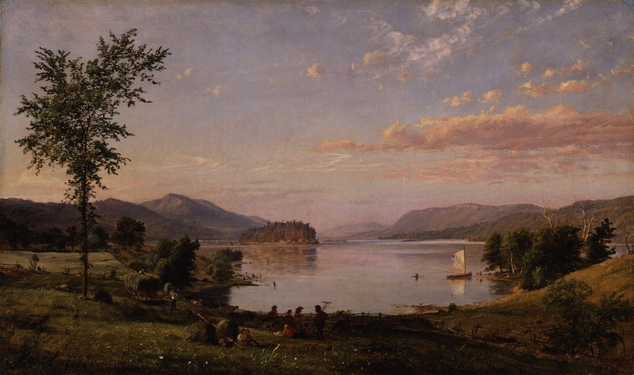 Greenwood Lake, New Jersey, 1866 av Jasper Francis Cropsey