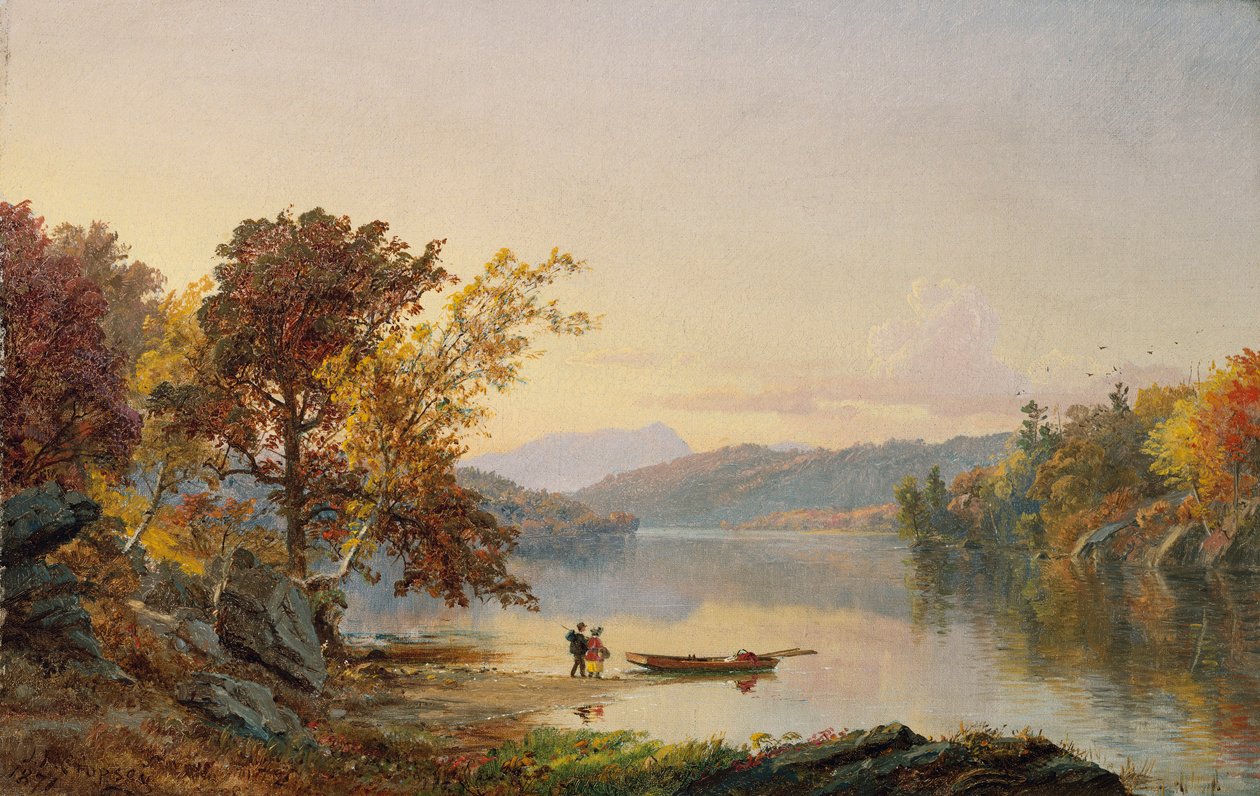 Lake George, 1871 av Jasper Francis Cropsey