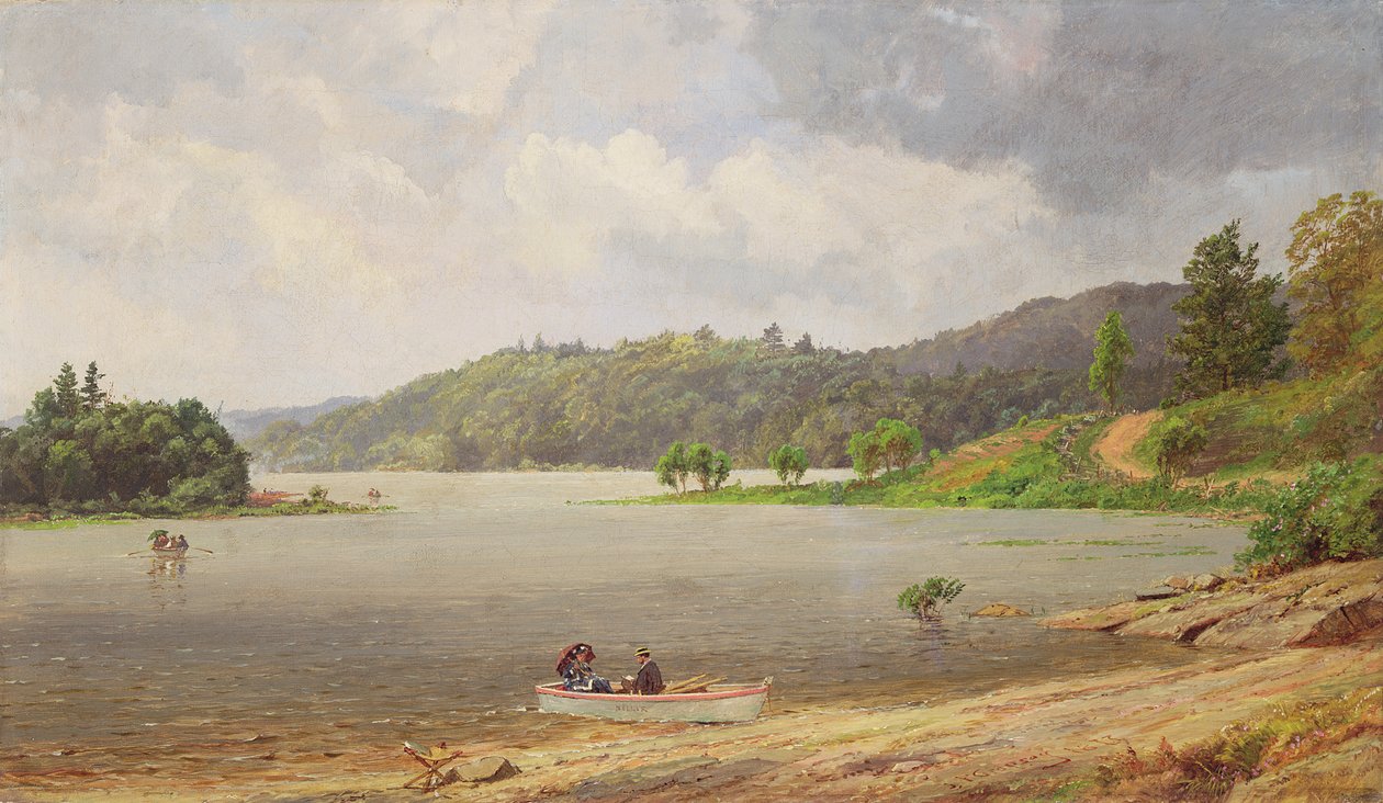 På Wawayanda Lake, New Jersey av Jasper Francis Cropsey