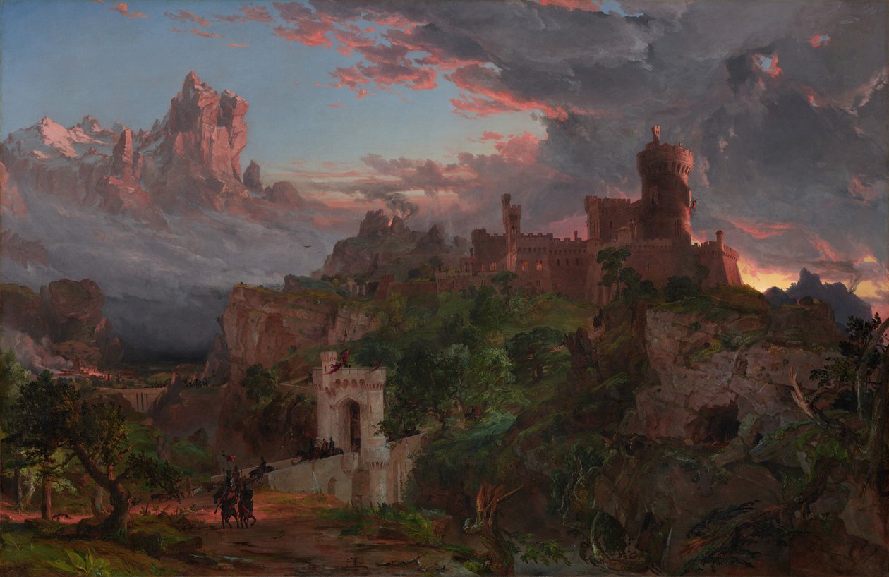 Krigens ånd av Jasper Francis Cropsey