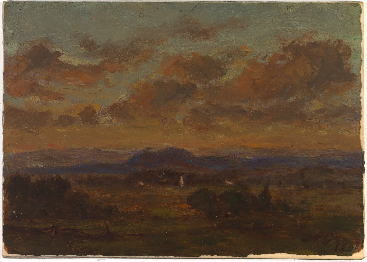 Uten tittel, 1877. av Jasper Francis Cropsey