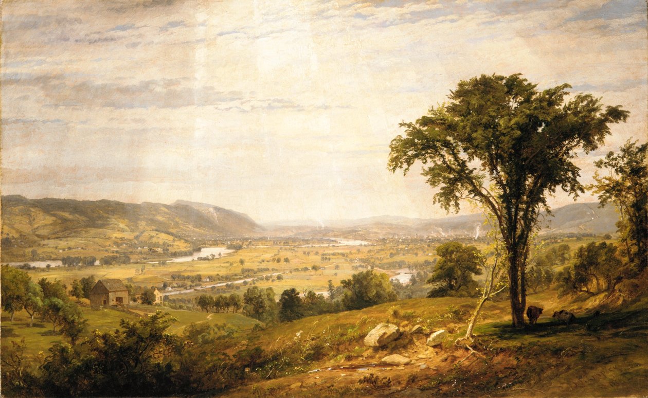 Wyomingdalen, Pennsylvania av Jasper Francis Cropsey