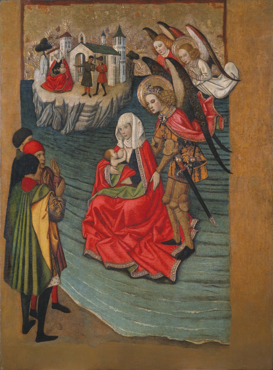 Mirakel av Mont Saint-Michel av Jaume Huguet