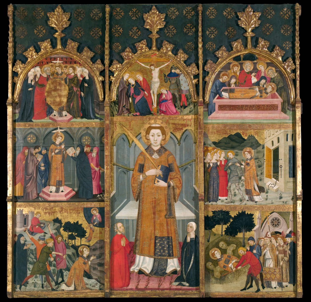 Altertavle av Saint Stephen av Jaume Serra