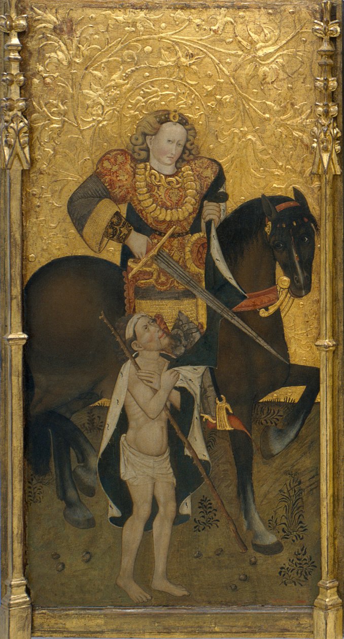 Saint Martin deler kappen sin av Jaume Ferrer