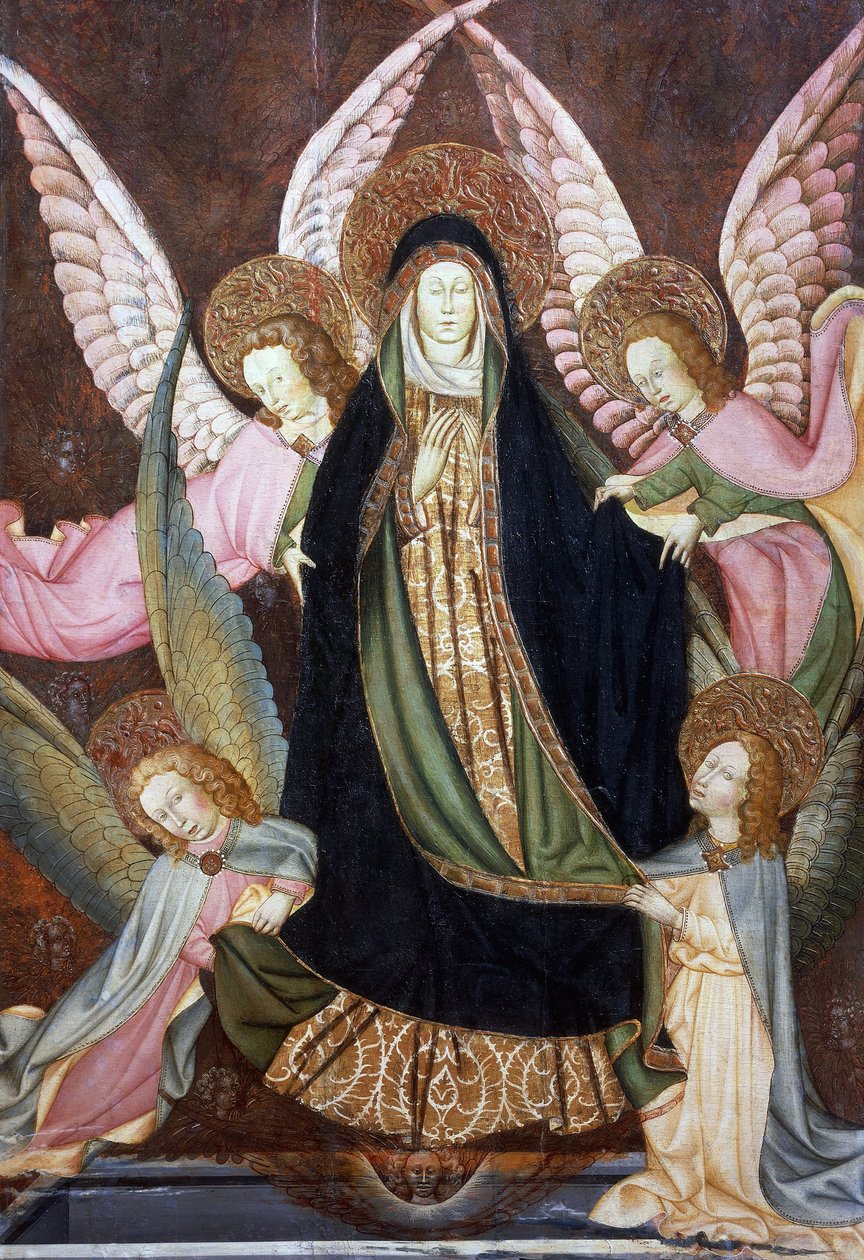 The Assumption of the Virgin, altertavle fra Verdu av Jaume Ferrer