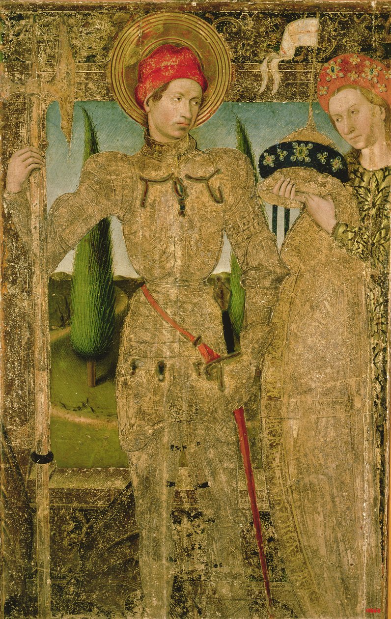 St. George og prinsessen, 1448 av Jaume Huguet