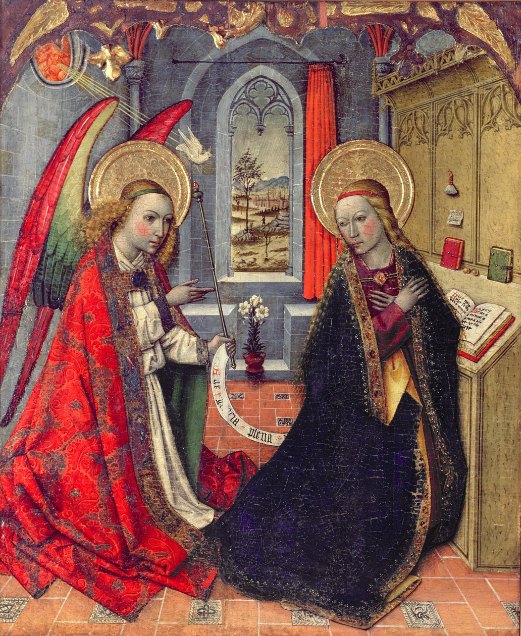 Bebudelsen, 1400-tallet av Jaume Huguet