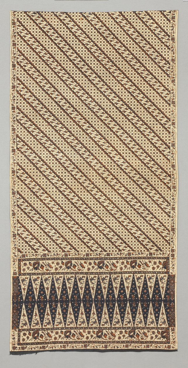 Sarong (kain kapala) av Javanese School