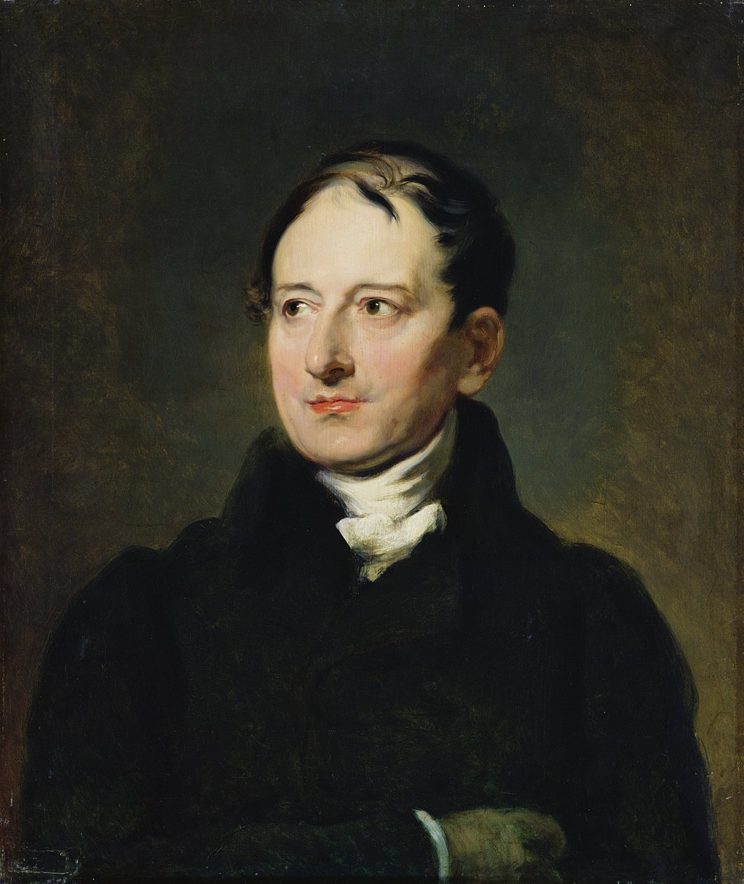 Baron Francois Pascal Simon Gerard (1770-1837) kopi av et portrett av Thomas Lawrence (1769-1830) av Jean Alaux