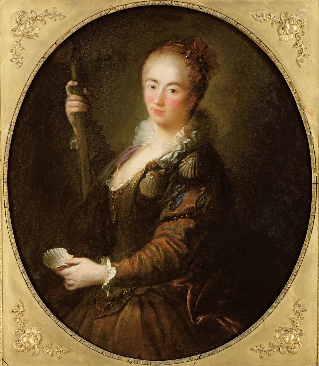 Portrett av en pilegrim av Jean Alexis Grimou