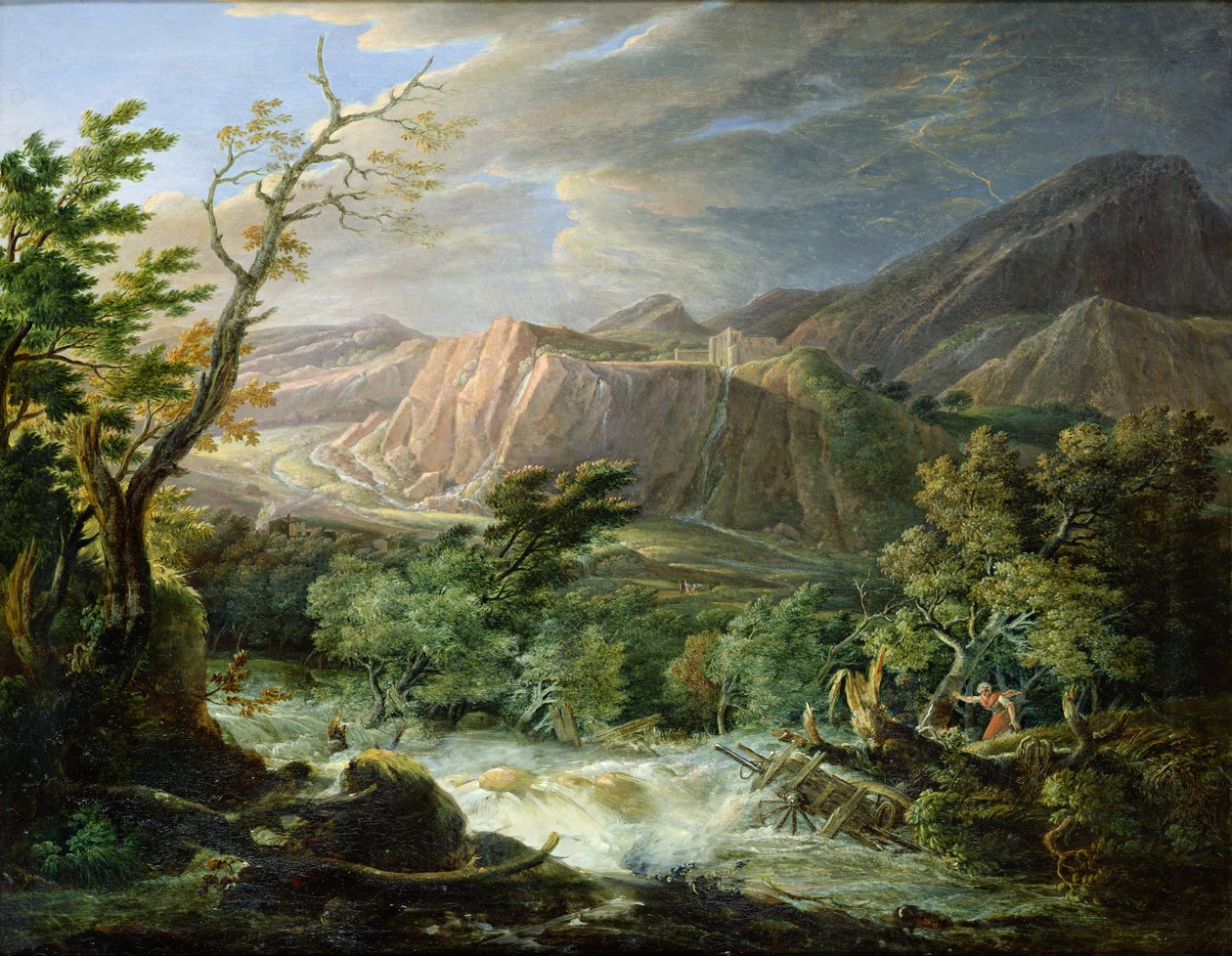 Landskap, Storm av Jean Antoine Constantin