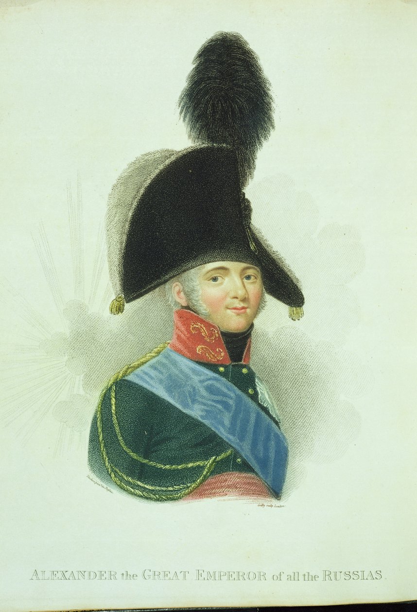 Alexander (1777-1825) den store keiseren av alle russerne av Jean Antoine Pinchon