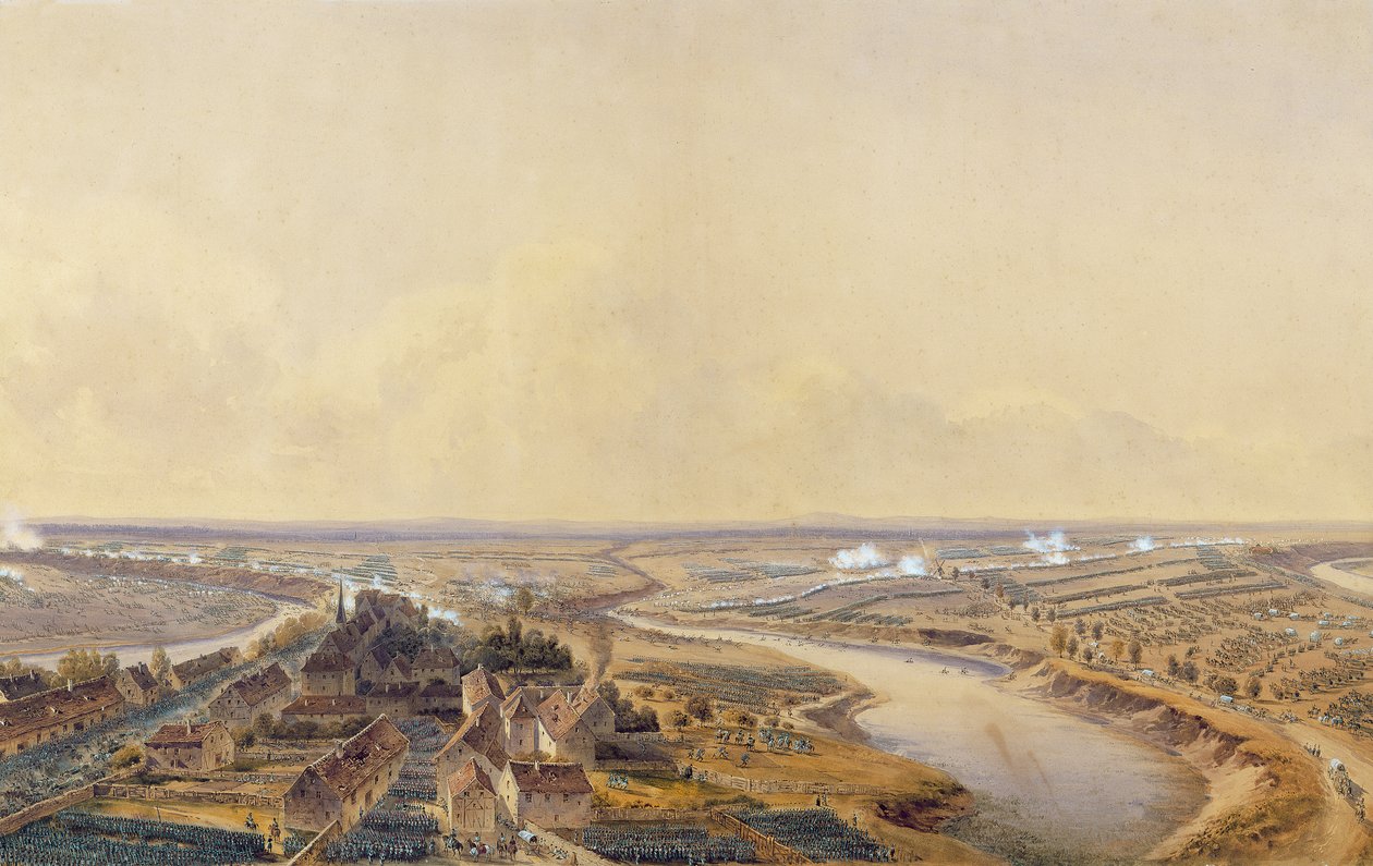 Slaget ved Friedland, 14. juni 1807 av Jean Antoine Simeon Fort