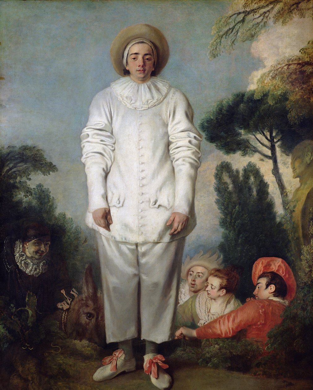 Gilles, ca. 1718-19 av Jean Antoine Watteau
