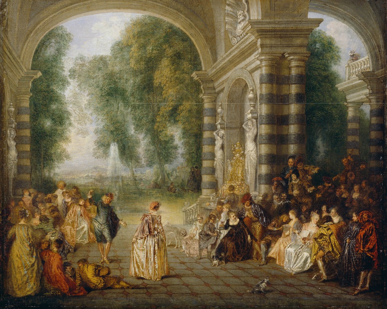 Ballens gleder av Jean Antoine Watteau