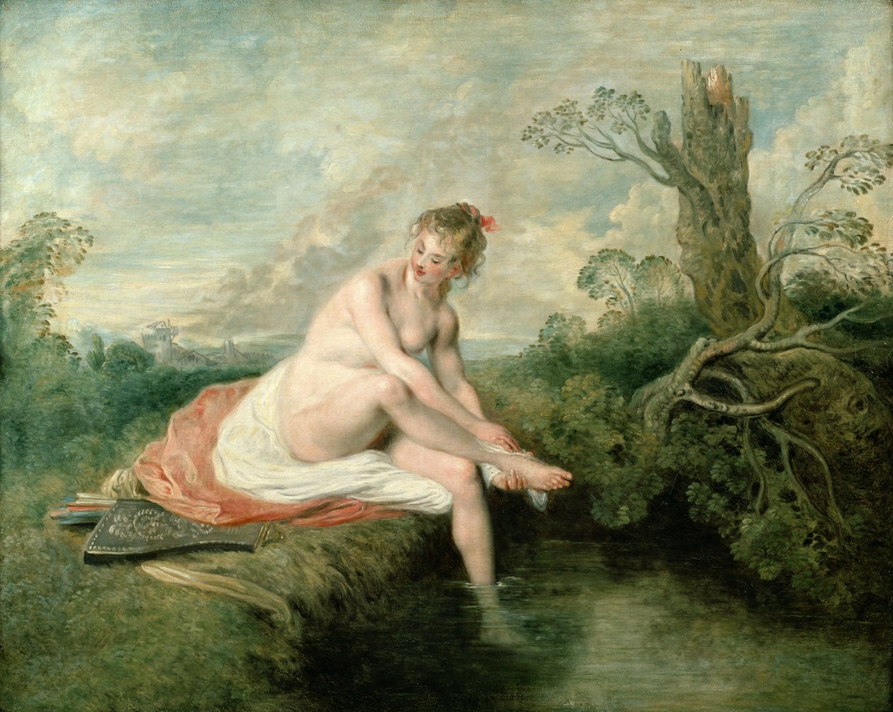 Dianas bad av Jean Antoine Watteau