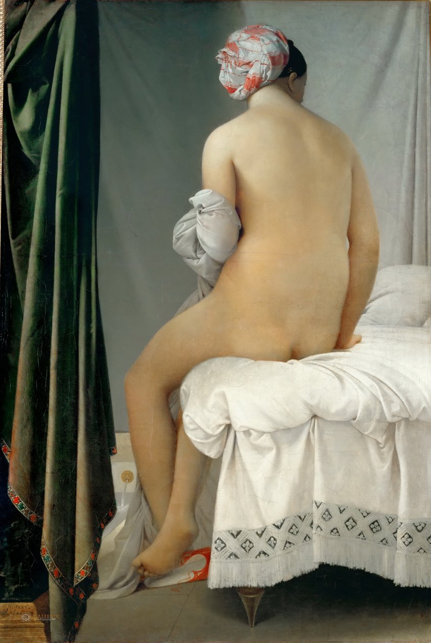 La Baigneuse Valpinçon av Jean Auguste Dominique Ingres