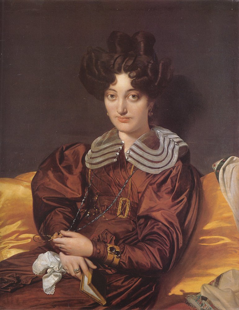 Fru Marie Marcotte av Jean Auguste Dominique Ingres
