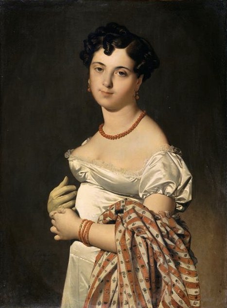Madame Panckoucke av Jean Auguste Dominique Ingres