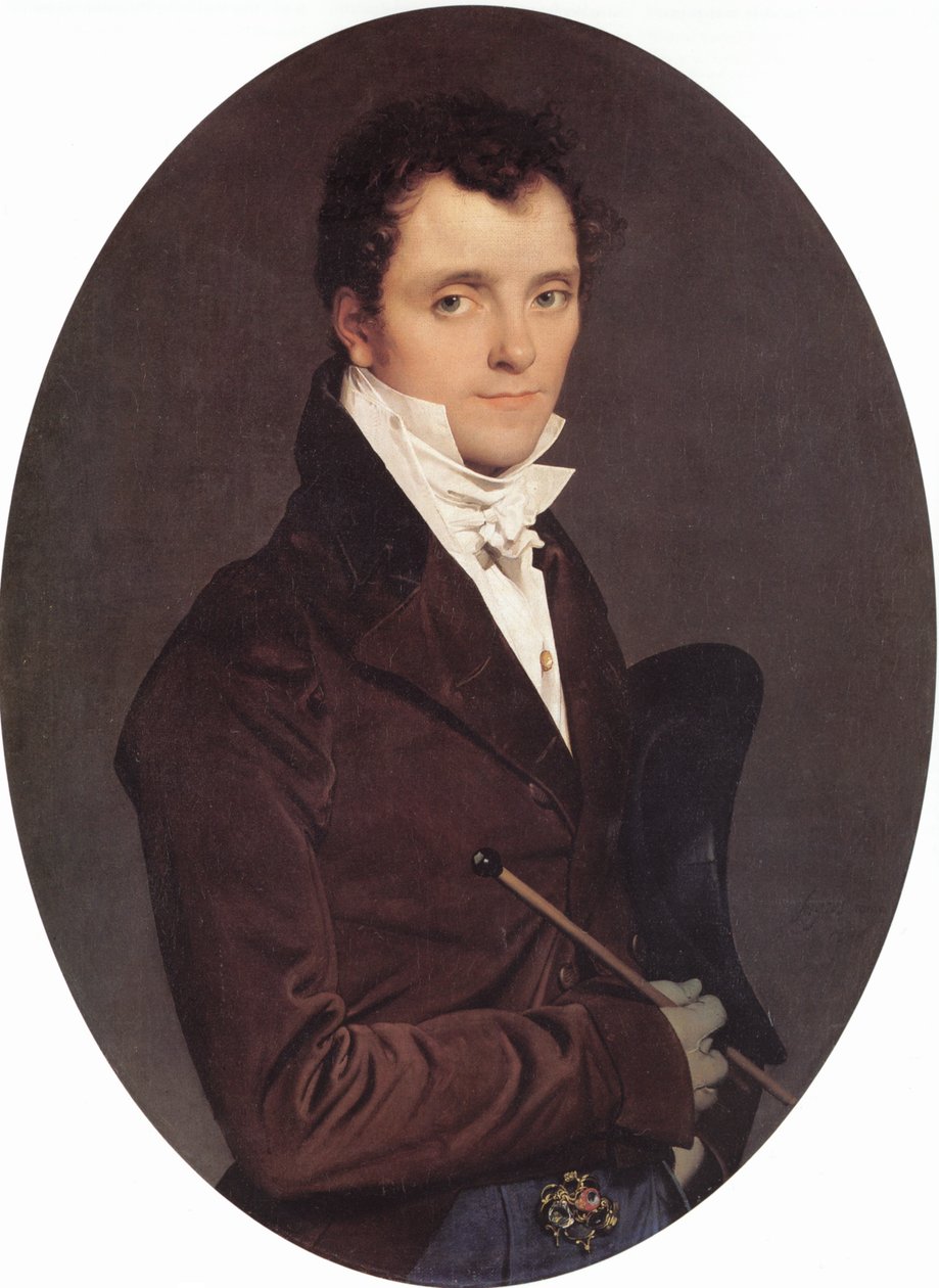 Portrett dEdmé Bochet av Jean Auguste Dominique Ingres