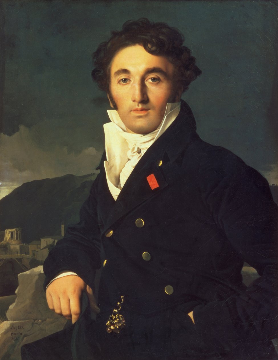 Portrett av Charles Cordier (1777-1870) 1811 av Jean Auguste Dominique Ingres