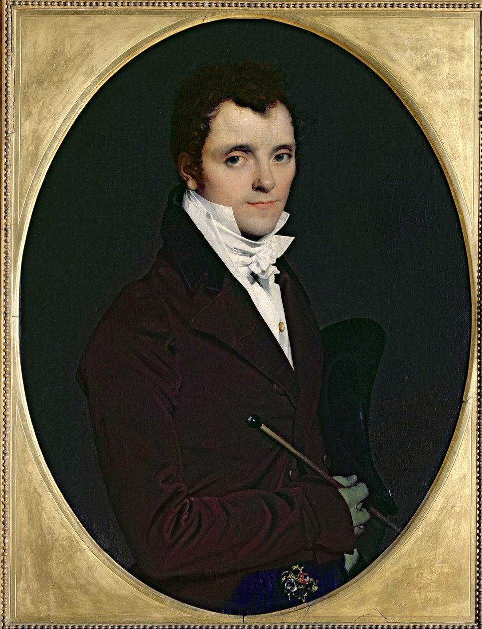 Portrett av Edme Bochet (1783-1871), 1811 av Jean Auguste Dominique Ingres