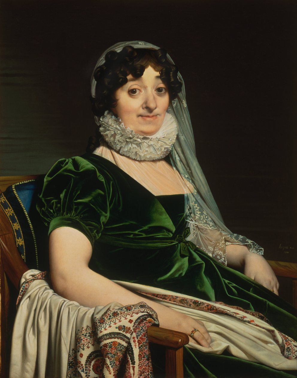 Portrett av grevinnen av Tournon av Jean Auguste Dominique Ingres