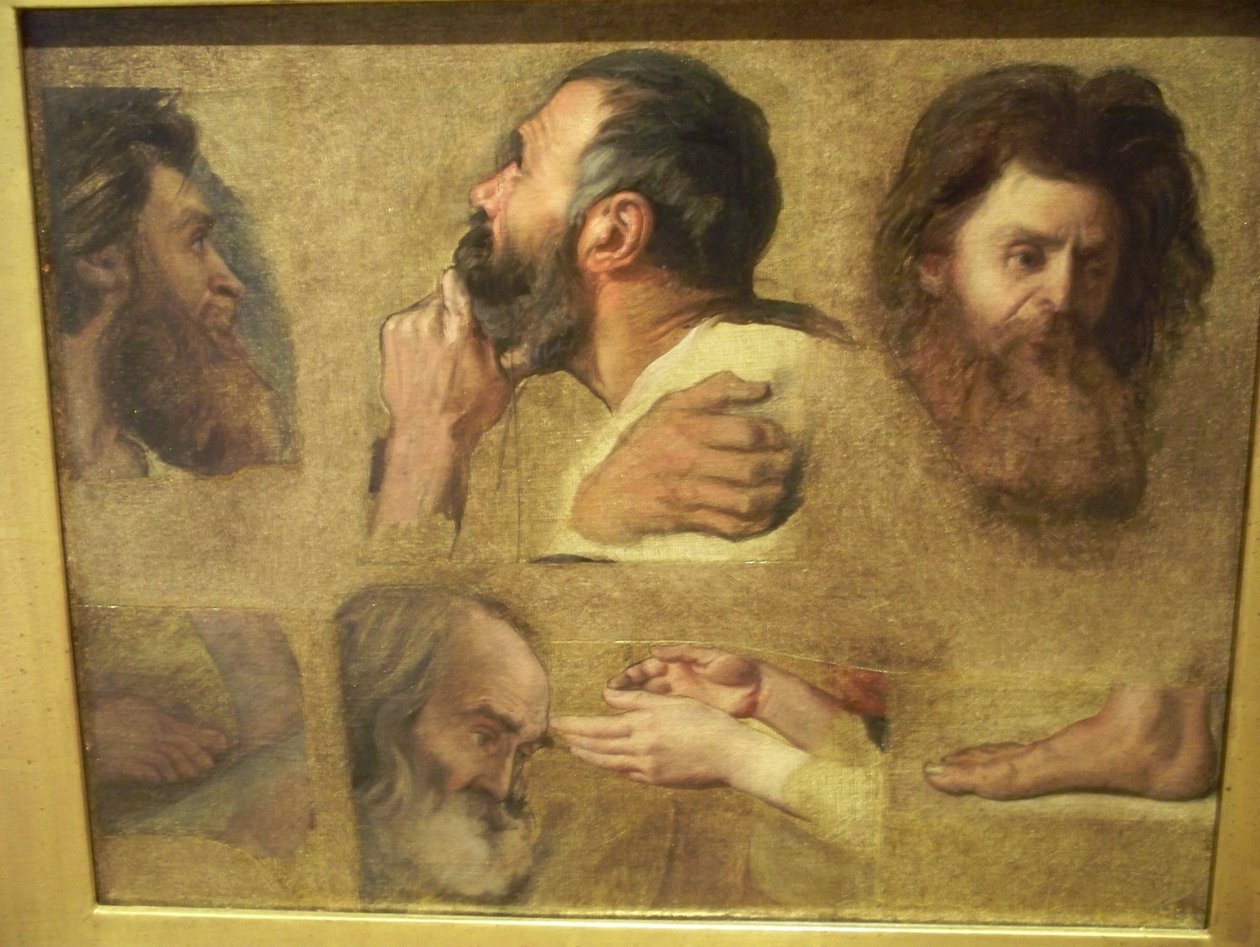 Studier for Jesus blant legene av Jean Auguste Dominique Ingres