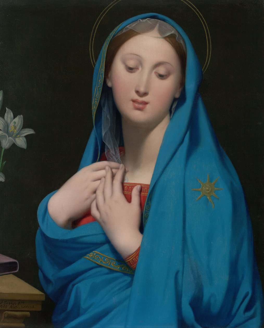 Adoptionens jomfru av Jean Auguste Dominique Ingres