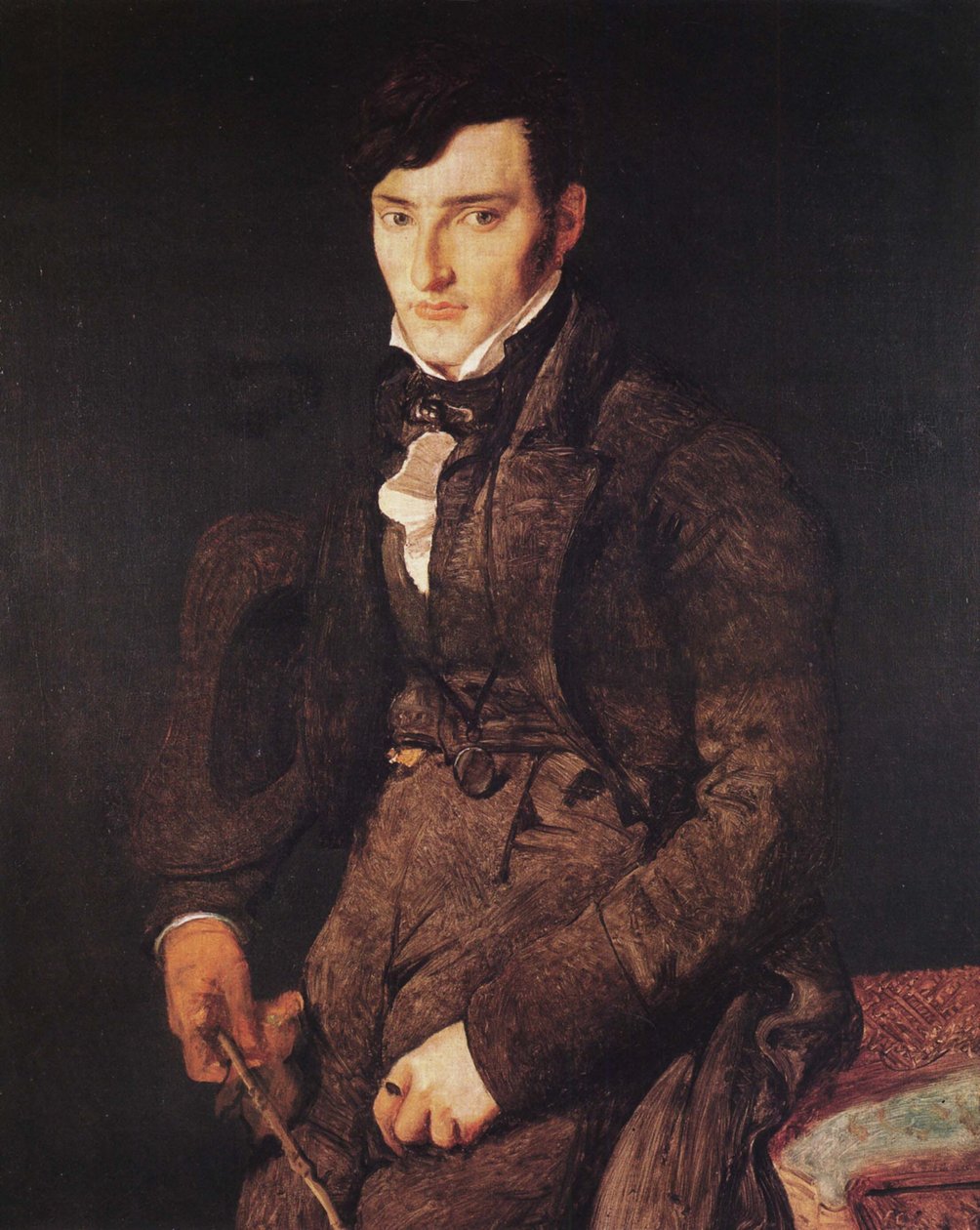 portrett av Jean-Francois Gilibert av Jean Auguste Dominique Ingres