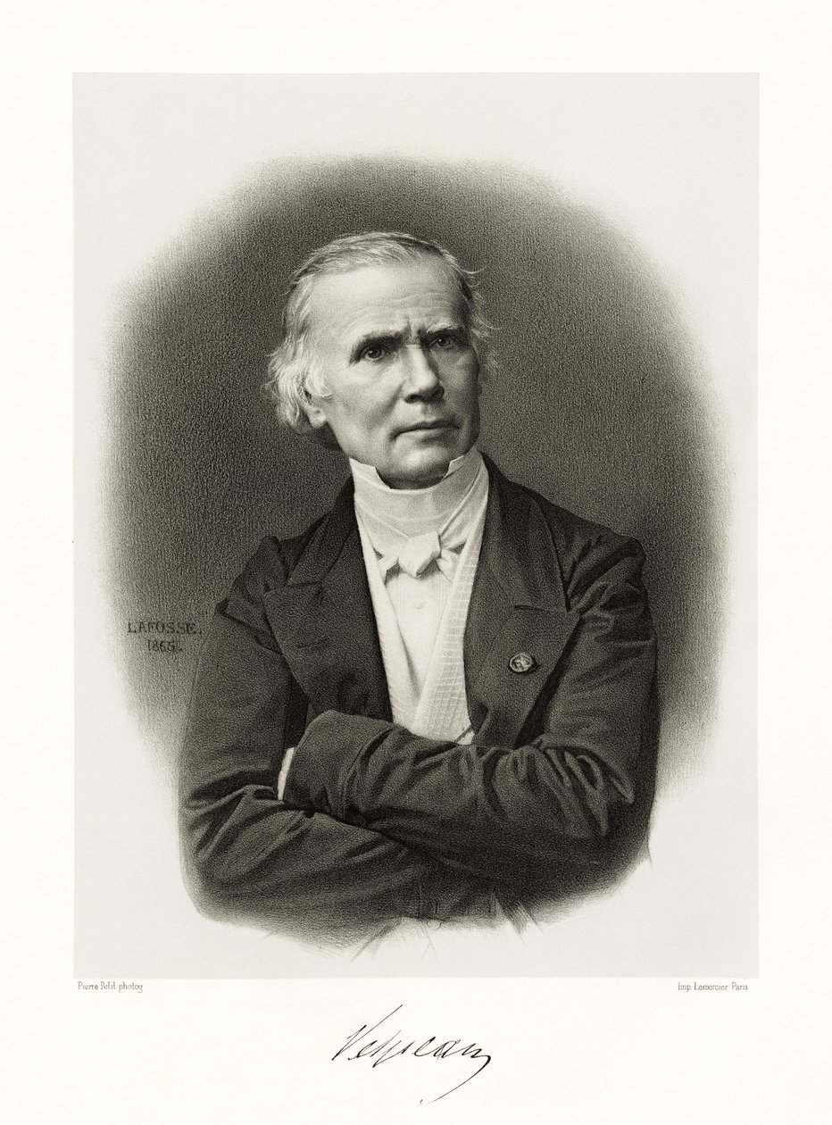 Alfred Armand Louis Marie Velpeau, 1865-66 av Jean Baptiste Adolphe Lafosse