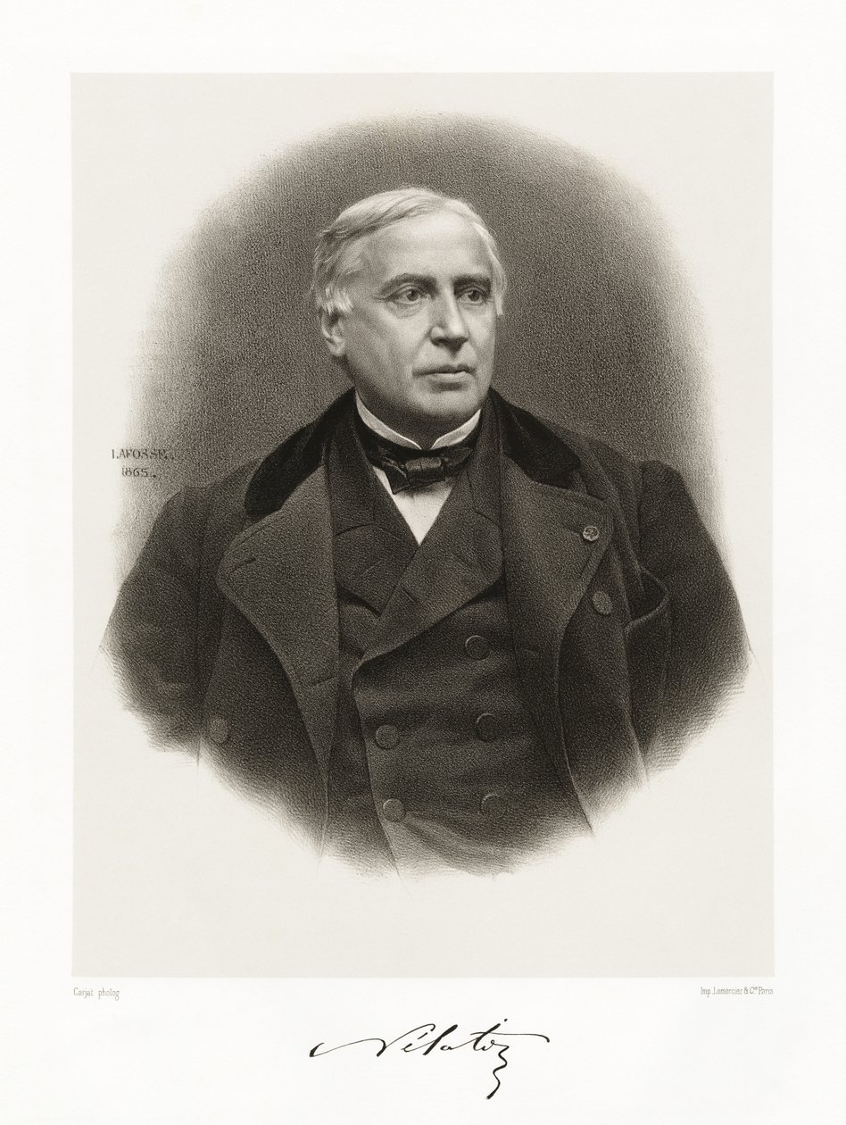 Auguste Nélaton, 1865-66 av Jean Baptiste Adolphe Lafosse