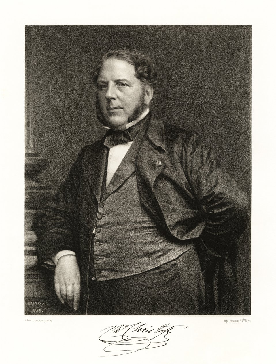Charles Christofle, 1865-66 av Jean Baptiste Adolphe Lafosse
