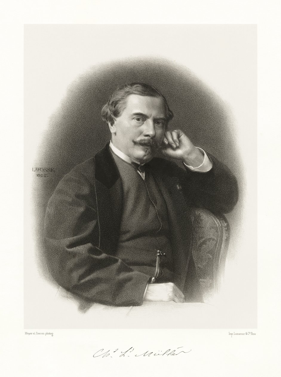 Charles Louis Müller, 1865-66 av Jean Baptiste Adolphe Lafosse