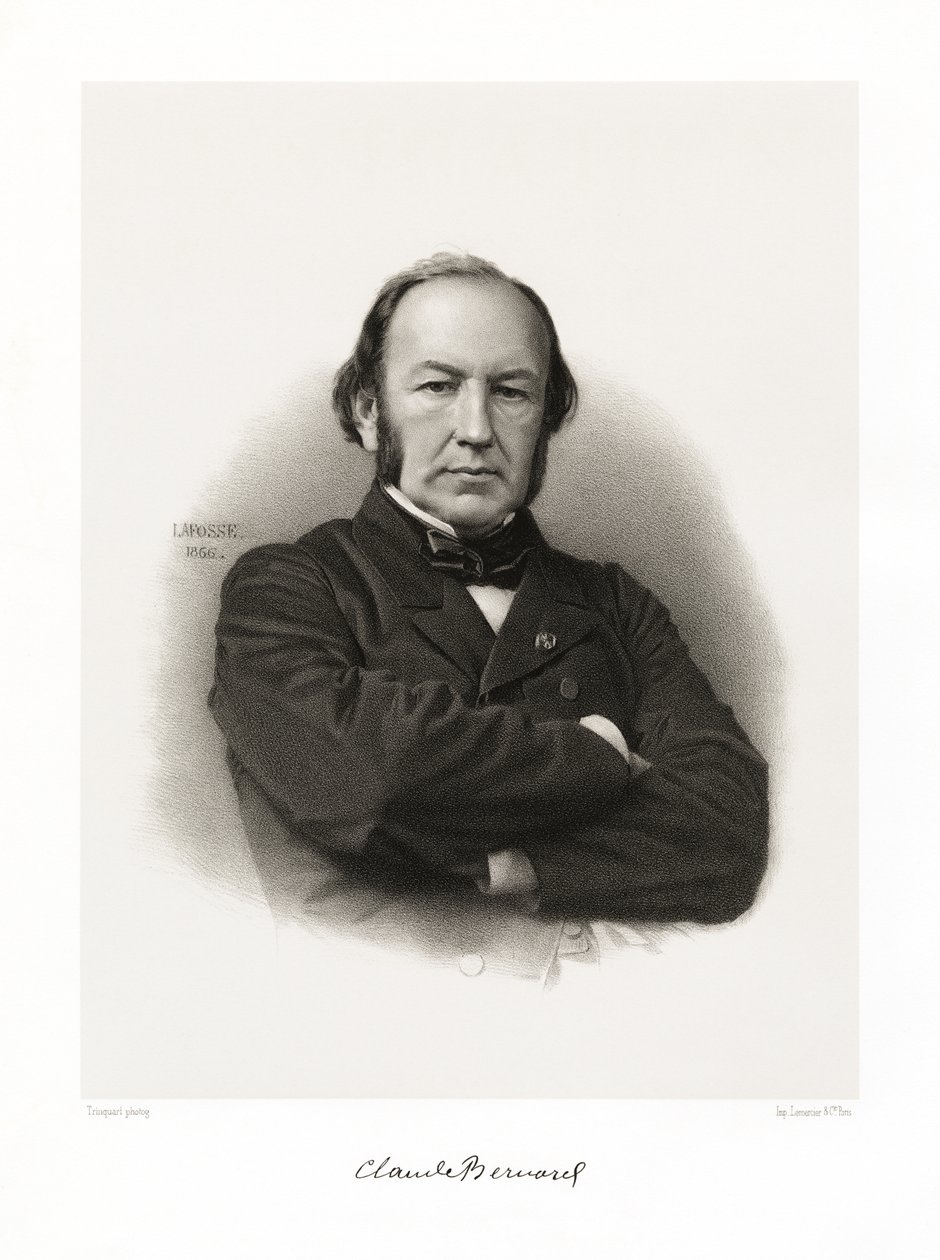 Claude bernard av Jean Baptiste Adolphe Lafosse