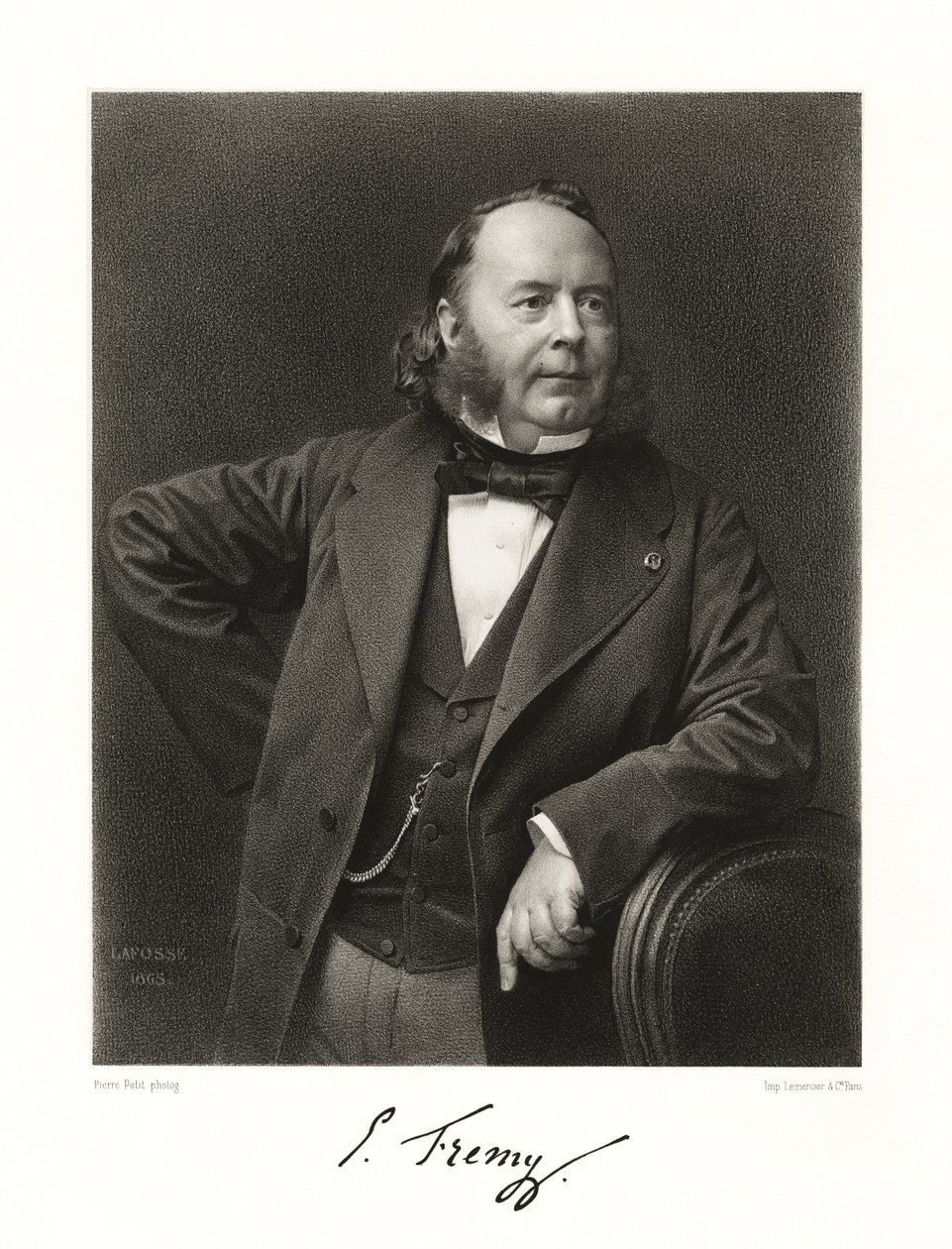 Edmond Fremy, 1865-66 av Jean Baptiste Adolphe Lafosse