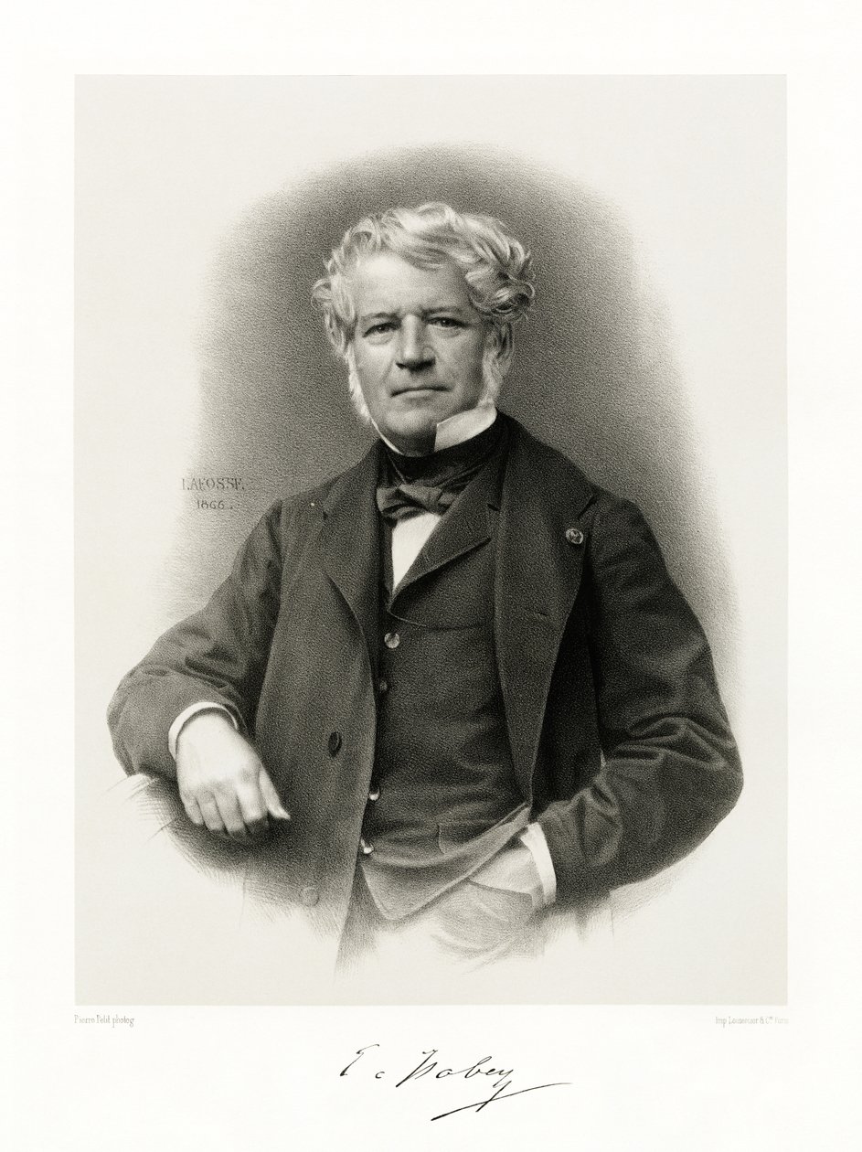 Eugène Louis Gabriel Isabey, 1865-66 av Jean Baptiste Adolphe Lafosse