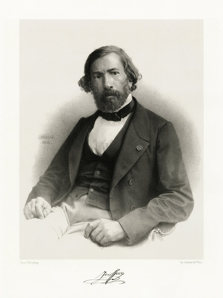 François Jouffroy, 1865-66 av Jean Baptiste Adolphe Lafosse
