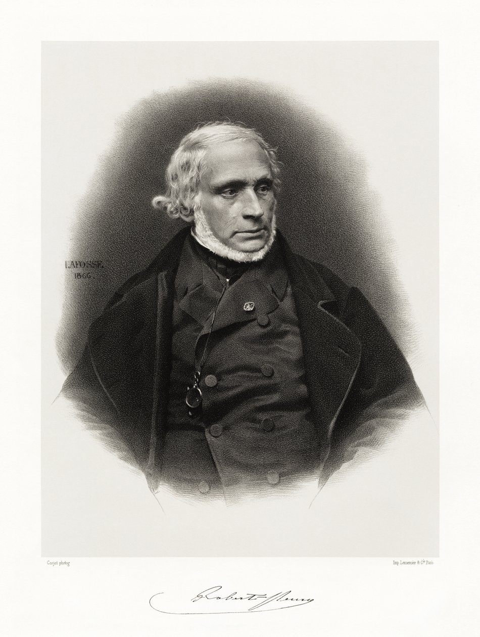 Joseph Nicolas Robert-Fleury, 1865-66 av Jean Baptiste Adolphe Lafosse