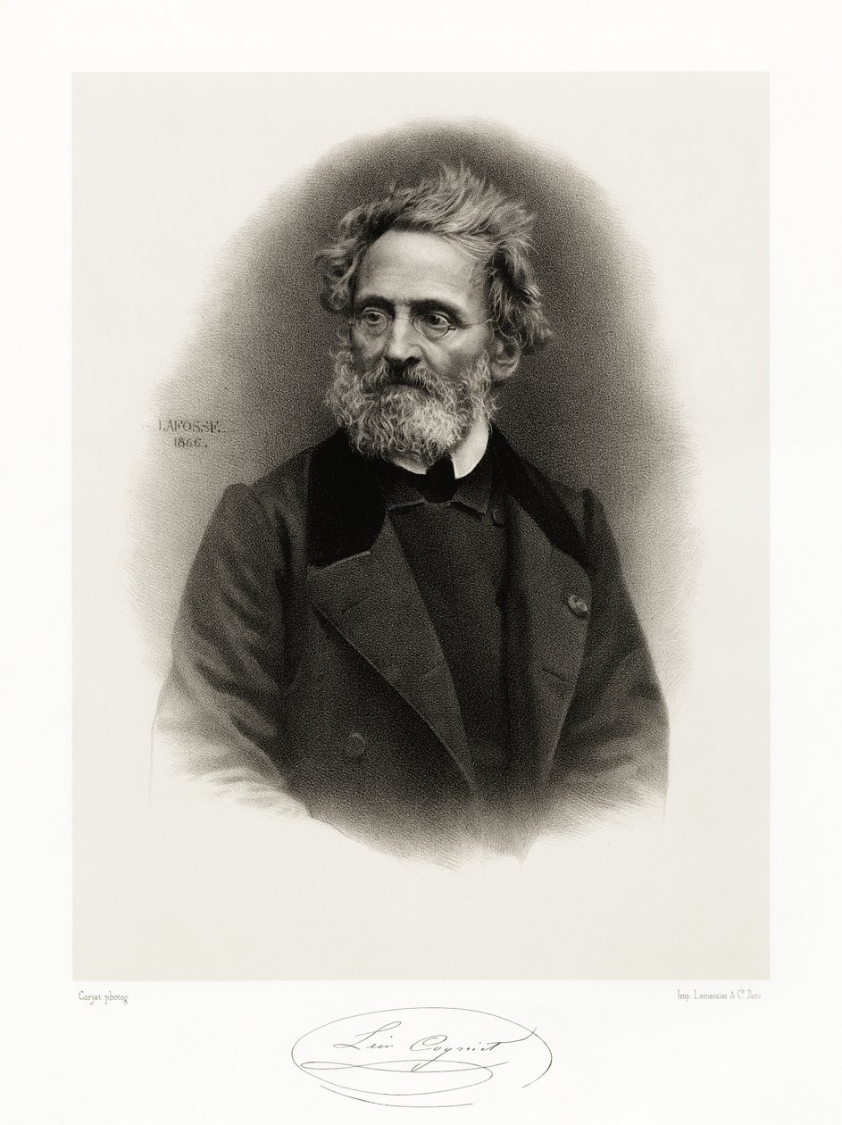 Leon Cogniet, 1865-66 av Jean Baptiste Adolphe Lafosse