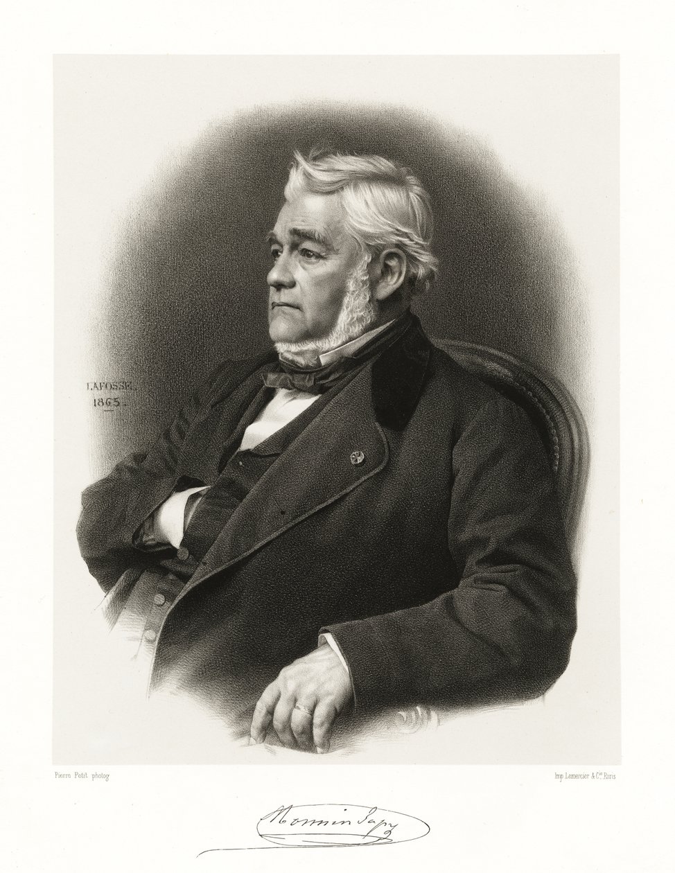 Louis Auguste Monnin-Japy, 1865-66 av Jean Baptiste Adolphe Lafosse