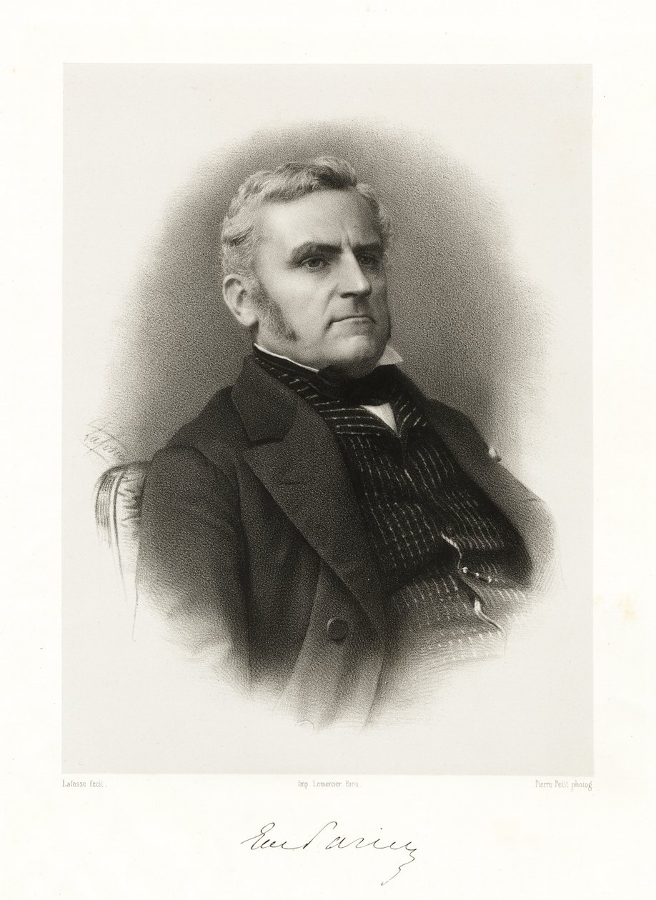 Marie Louis Pierre Félix Esquirou de Parieu, 1865-66 av Jean Baptiste Adolphe Lafosse