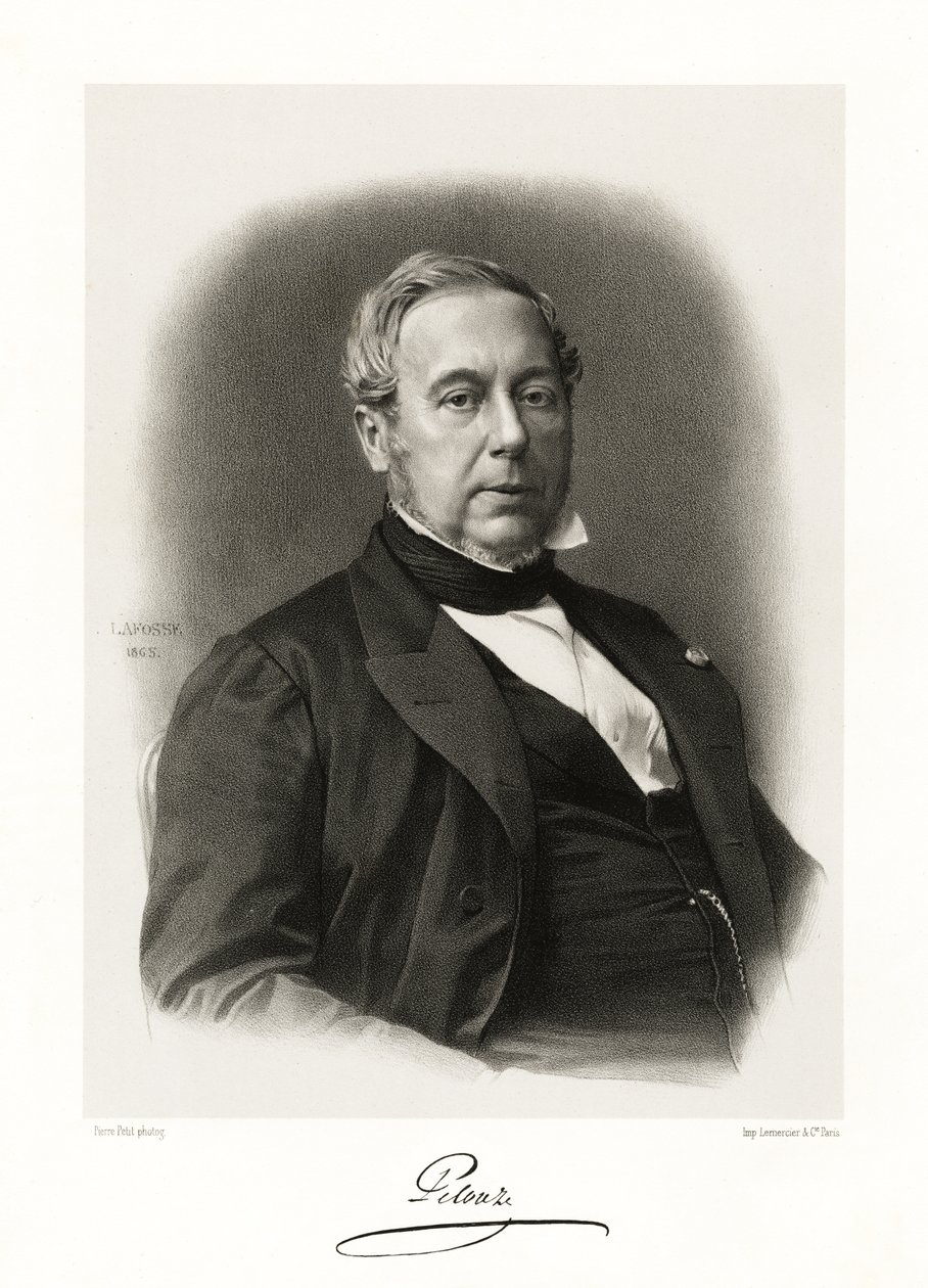 Théophile Jules Pelouze, 1865-66 av Jean Baptiste Adolphe Lafosse