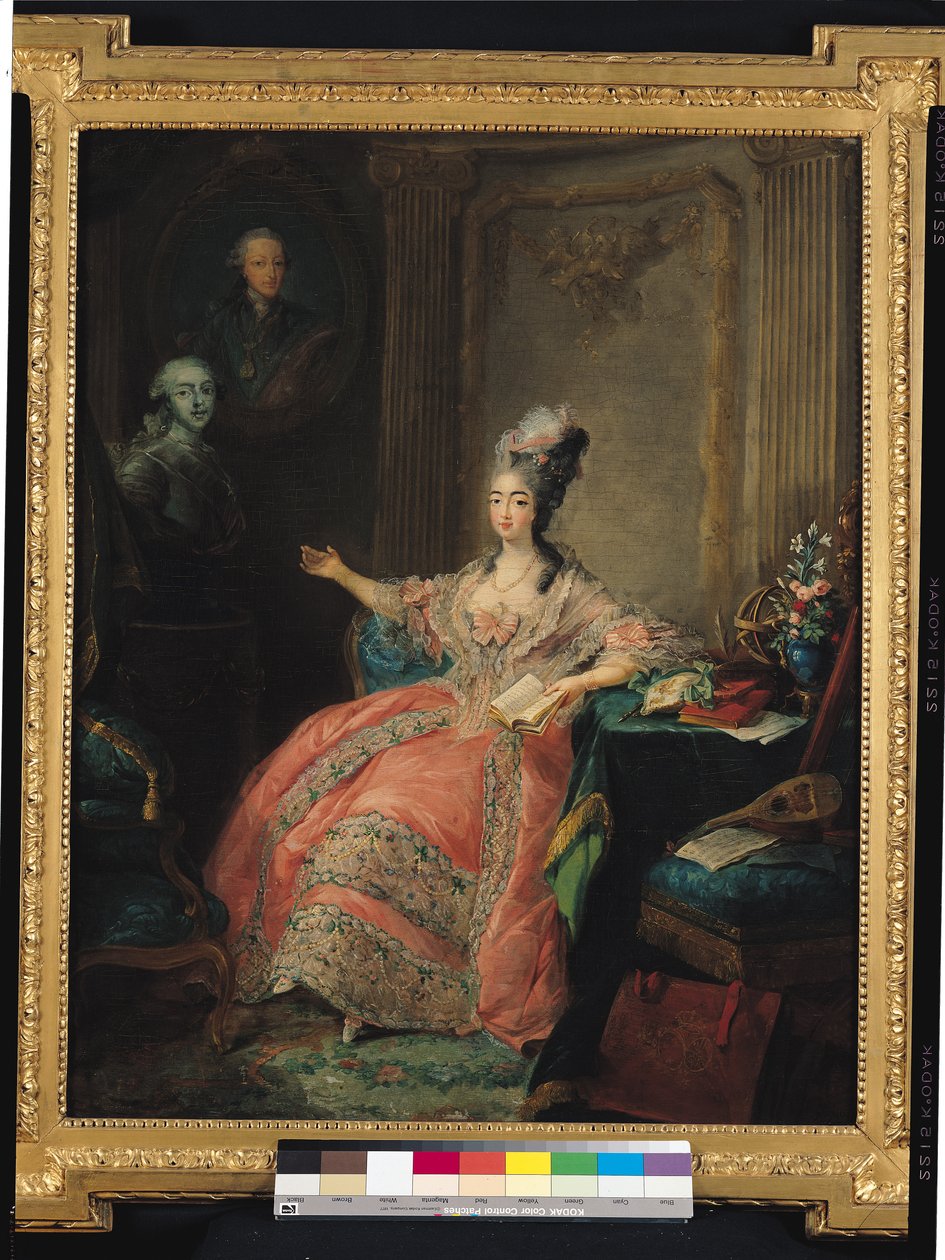 Louise Marie Josephine av Savoy, grevinne av Provence (1753-1810), 1775 av Jean Baptiste Andre Gautier D