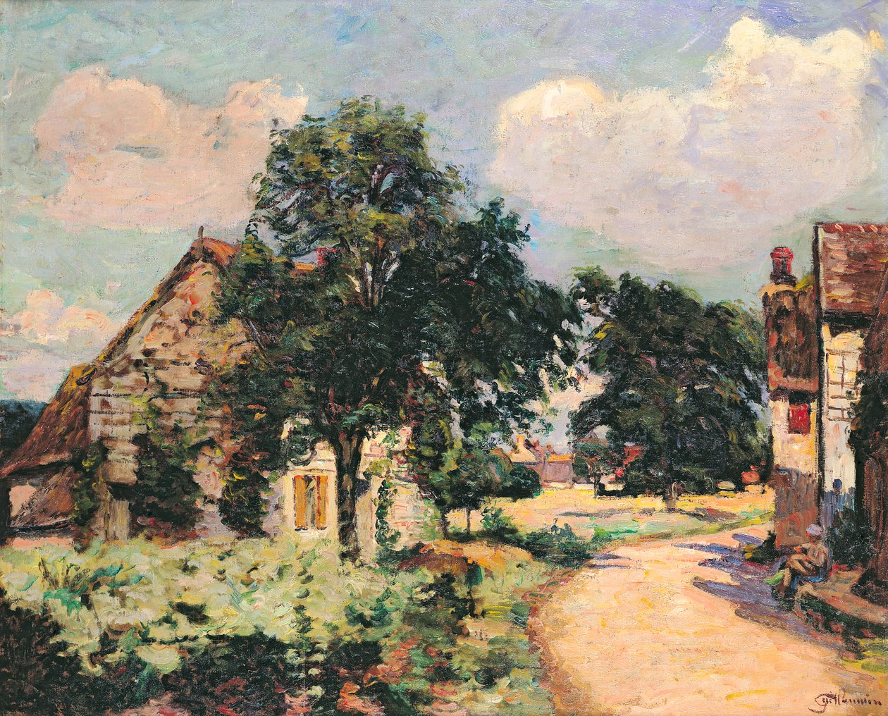 Effekten av solen av Jean Baptiste Armand Guillaumin
