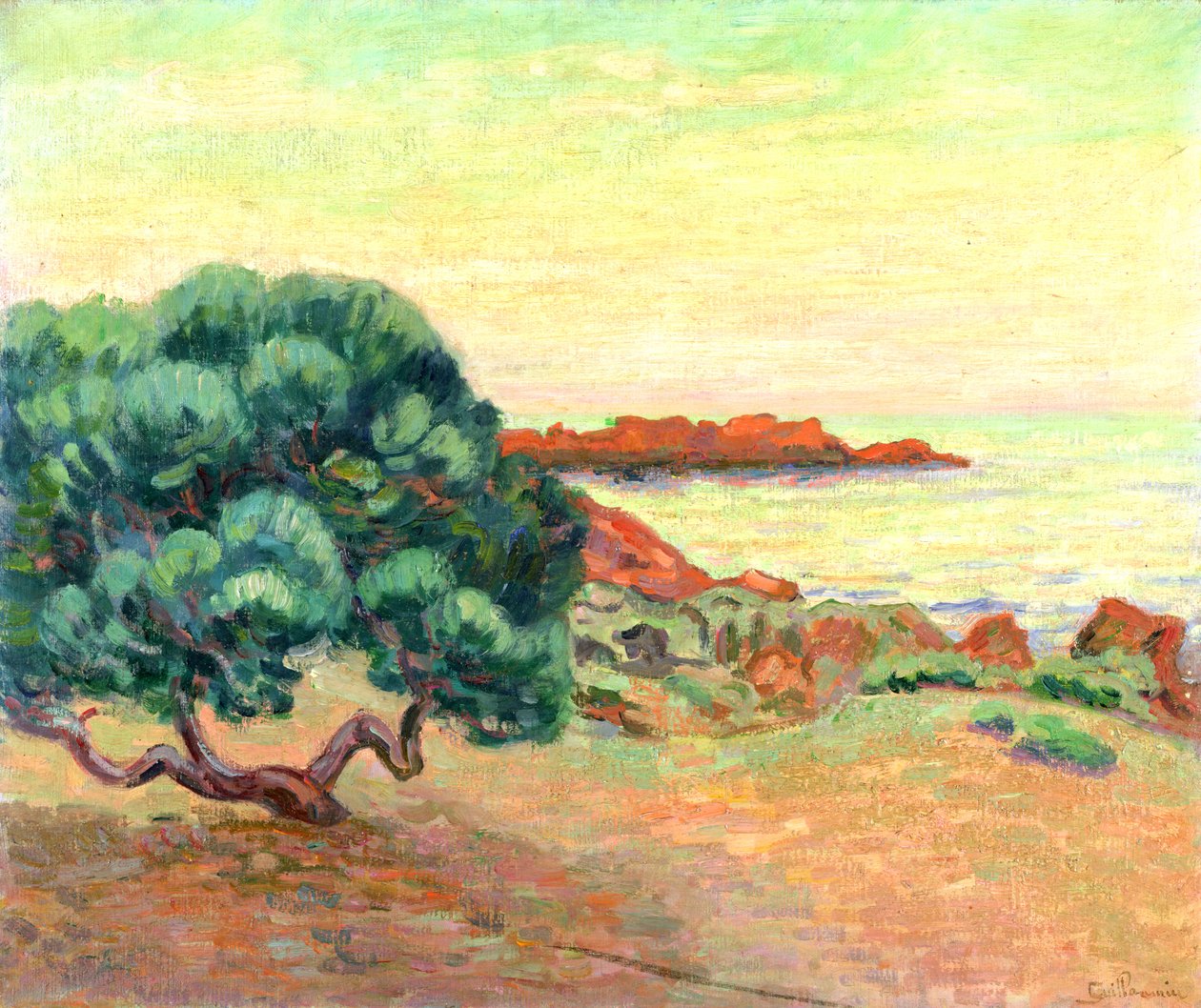 Midi-landskap, 1898 av Jean Baptiste Armand Guillaumin
