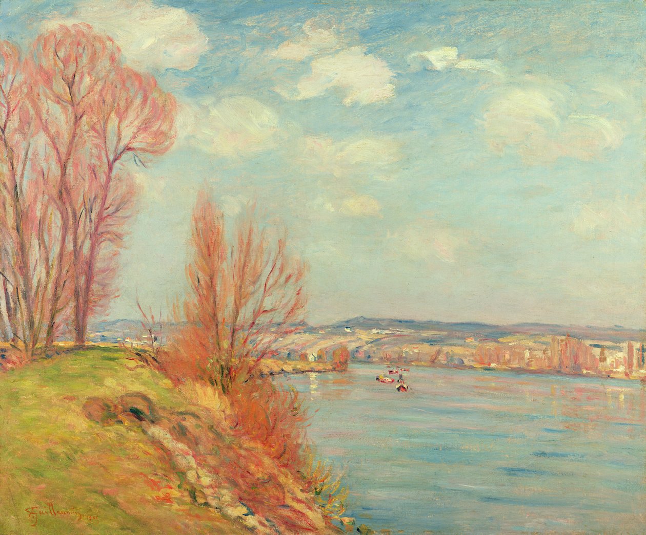 The Bay and the River, 1901 av Jean Baptiste Armand Guillaumin