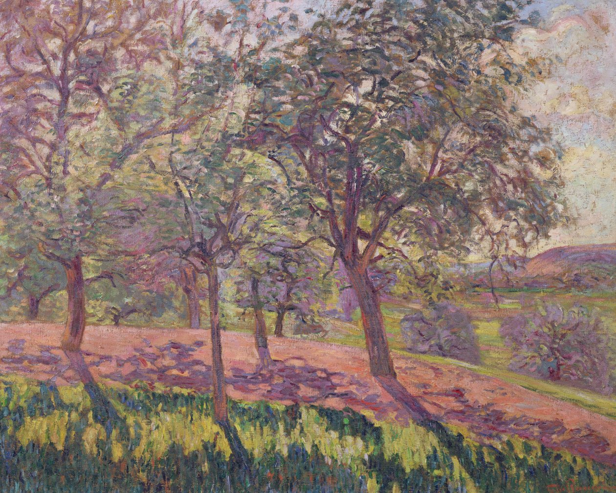 Regionen Saint Cheron, våren, ca. 1886 av Jean Baptiste Armand Guillaumin