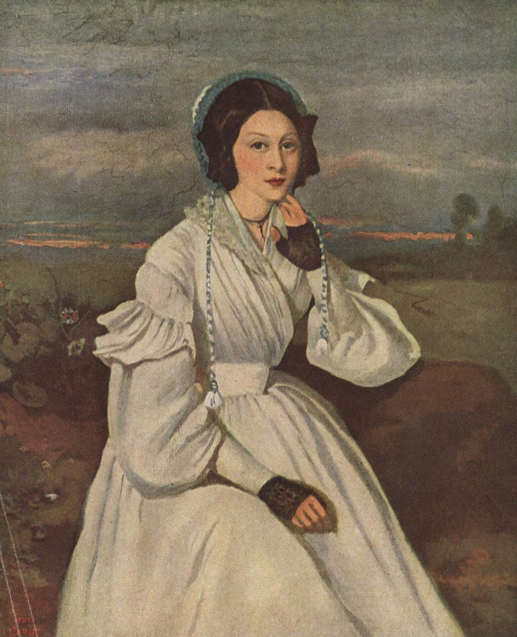 Claire Sennegon av Jean Baptiste Camille Corot